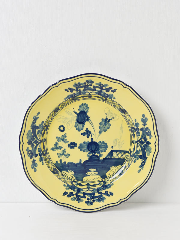 Oriente Italiano Flat dinner plate_CITRINO